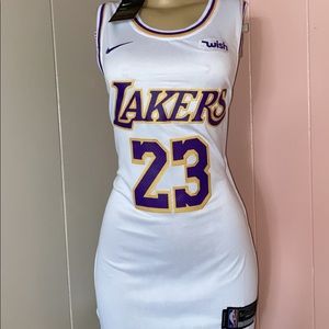 Dresses | Copy Lakers Jersey Dress New Ready To Ship | Poshmark